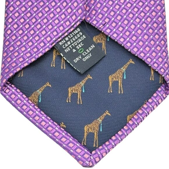 Ted Baker London Silk Tie Lavender - Picture 3 of 6